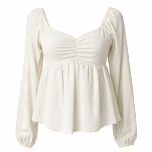 PLANT GOLD FLOWY CROPPED FUN BABYDOLL SEXY GIRL NEXT DOOR BLOUSE SIZE XS